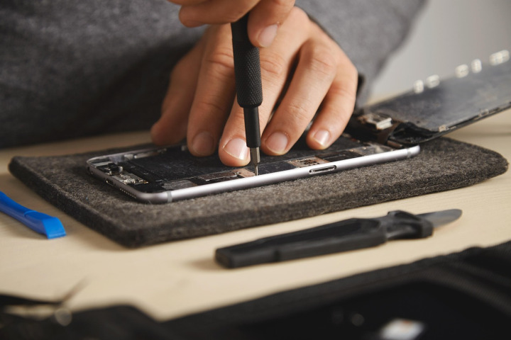 technician service van tools